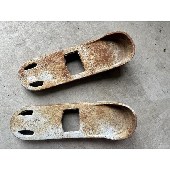 Antique Iron Bodybuilding Boots Weighted Strongman Fitness main image 7